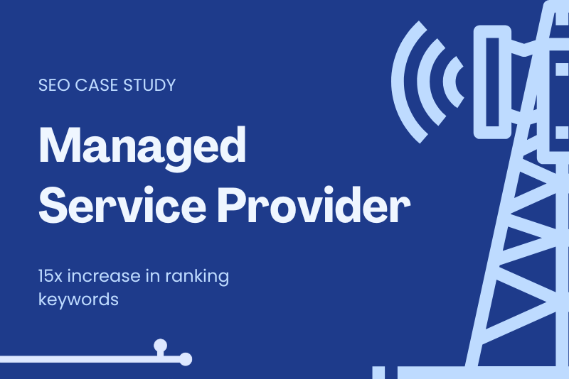 Canadian MSP SEO case study